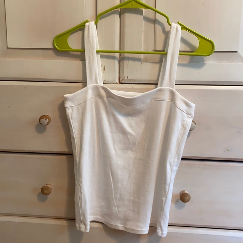 The Loft White Tank Top